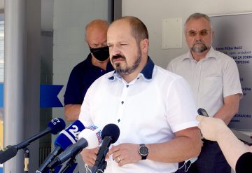 Obisk ministra v ZD Idrija